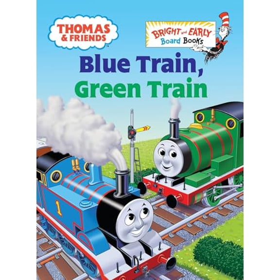 Pre-Owned Thomas & Friends: Blue Train, Green Train (Thomas & Friends) (Board book) 0375839844 9780375839849