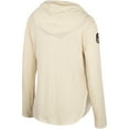 thumbnail image 3 of Women's Colosseum Cream Mississippi State Bulldogs OHT Military Appreciation Casey Raglan Long Sleeve Hoodie T-Shirt, 3 of 4