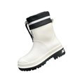 thumbnail image 2 of Botas de lluvia para mujer, zapatos de jardín, modernos, reutilizables, impermeables, botas de lluvia antideslizantes para viajes, mochileros al aire, 2 of 8