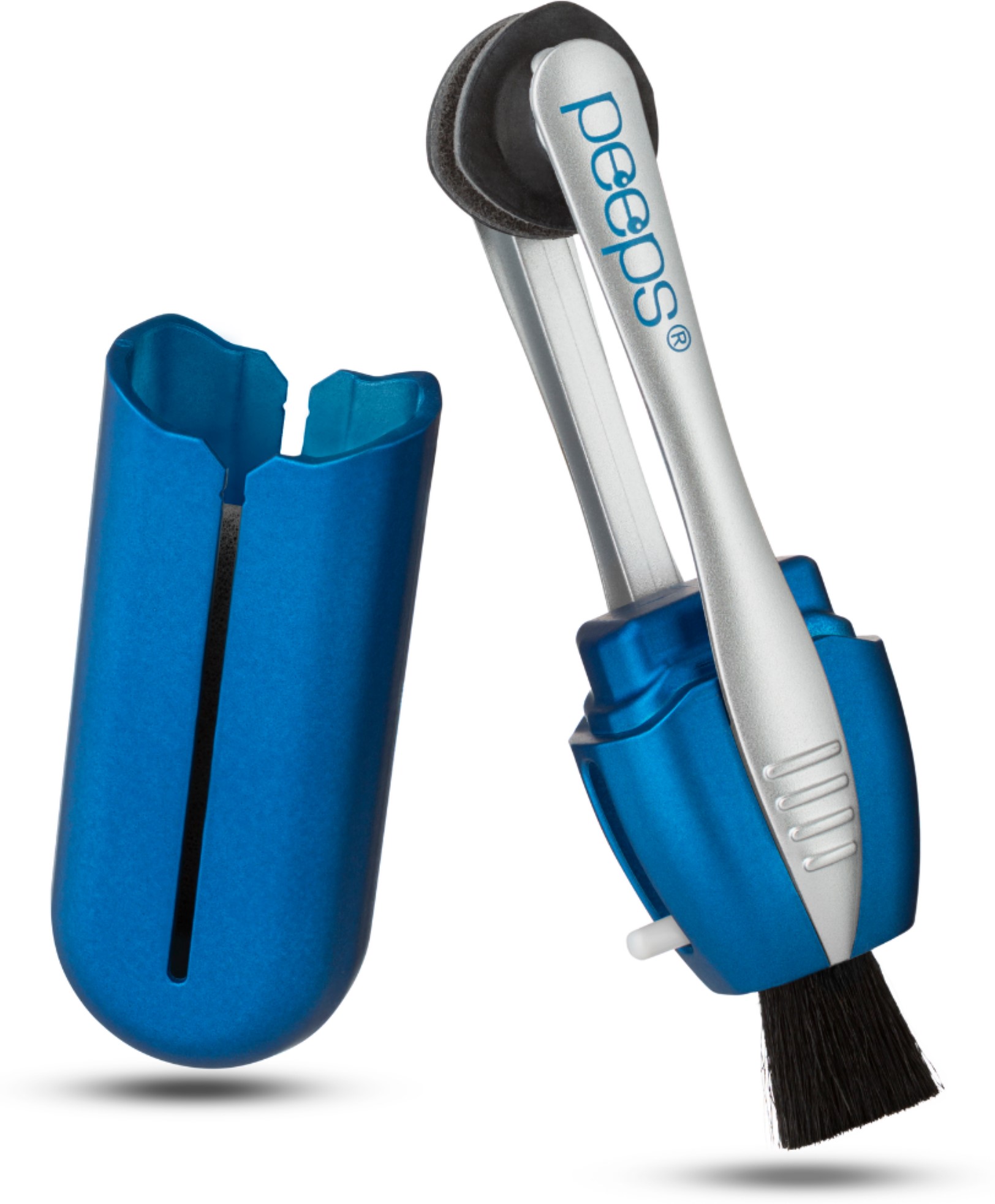 CarbonKlean Peeps Lens Cleaners, Blue Soft Touch 1 ea