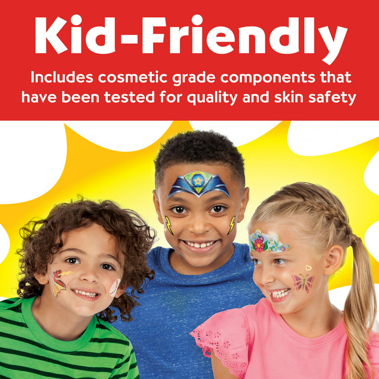 Face Painting Kit For Kids 3+ Character Accessories Included