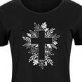 thumbnail image 3 of Instant Message - Foliage Cross - Women's Any Way Dress, 3 of 7