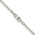 thumbnail image 3 of Sterling Silver 1.65mm Twisted Herringbone Chain (16 X 1.65) Made In Italy qph5-16, 3 of 5