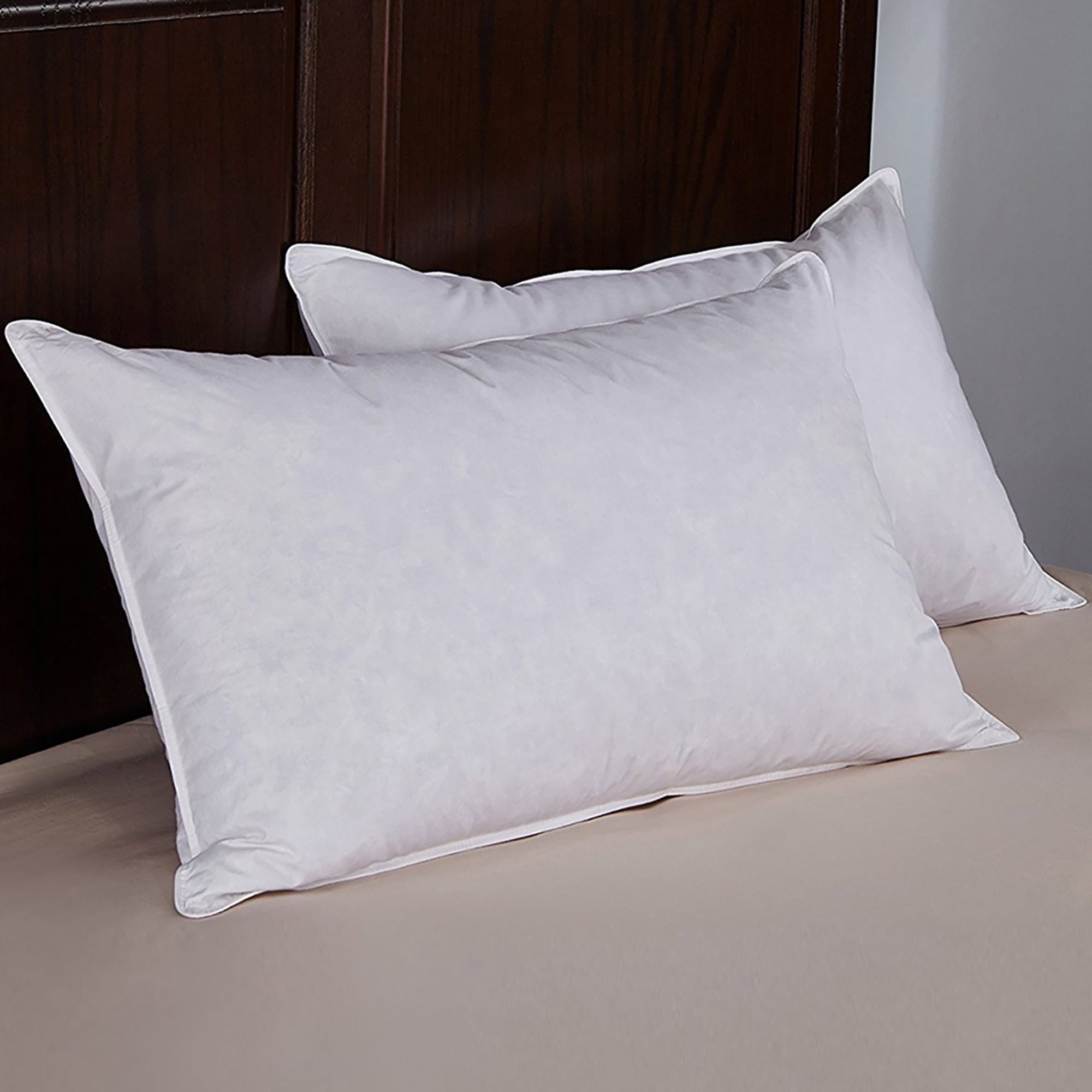Peace Nest By Puredown White Ergonomic Feather & Down Pillow, King Size