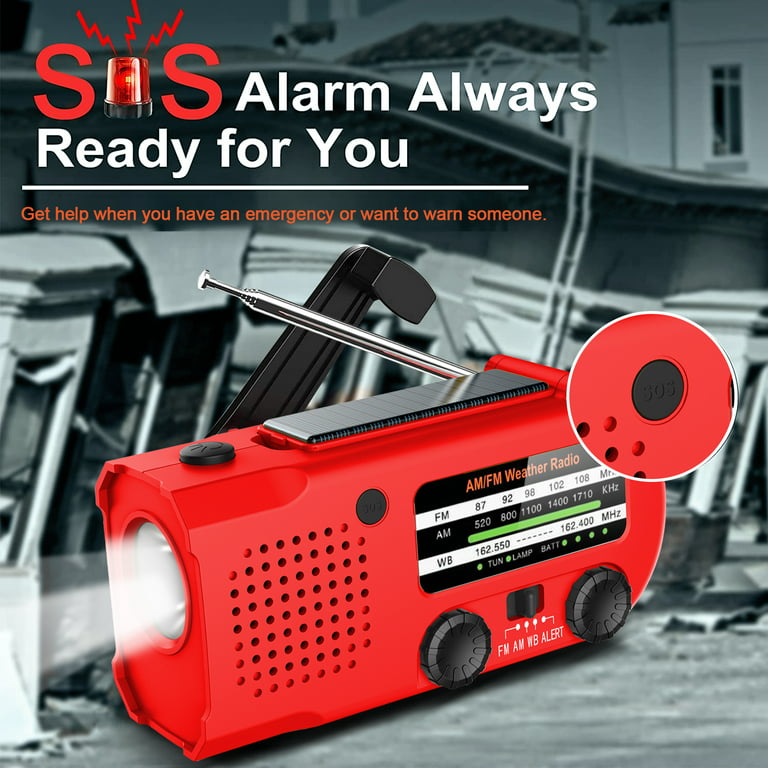 Sentry Flashlight AM/FM Radio Power Outage Hurricane Lifeline Series NEW  Sealed