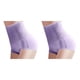 thumbnail image 2 of Sonducket Bragas de mujer Color sólido Cintura alta Transpirable Levantamiento de cuerpo después del parto Calzoncillos Ropa interior Lencería Púrpura 2piezas, 2 of 6