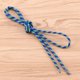 thumbnail image 5 of 2 cordones planos de repuesto para deportes al aire libre, jacquard de alta densidad, redondos, para zapatillas deportivas (azul), 5 of 7