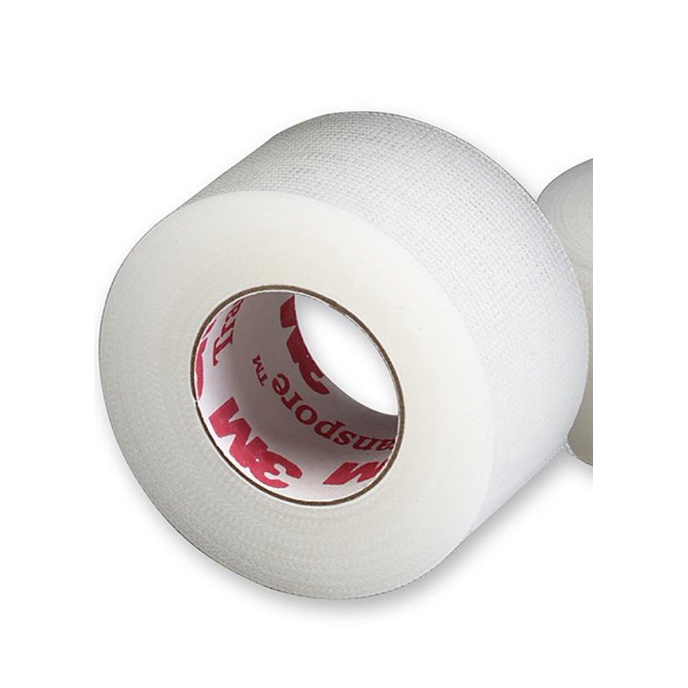 Transpore Medical Tape Water Resistant Plastic 1 Inch X 10 Yard Transparent NonSterile, 15271