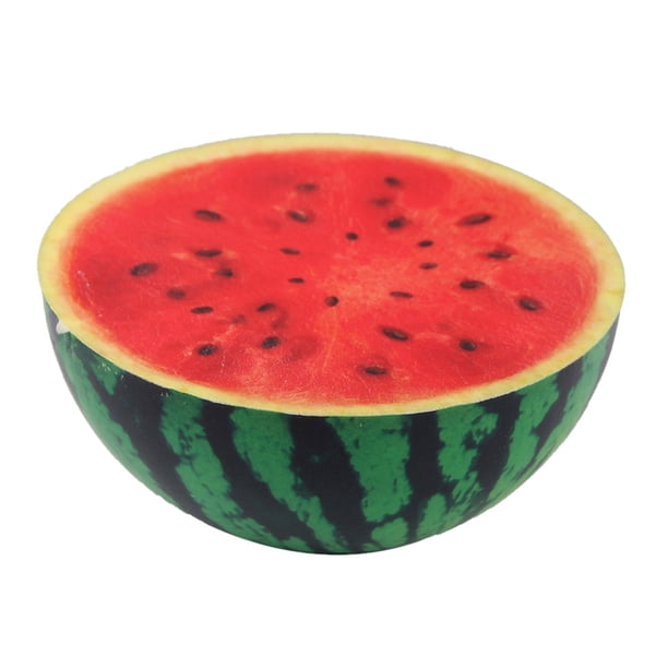 Juguete de simulación de fruta con cremallera: material elástico, se infla lentamente, antiestrés, para niños/adultos, rehabilitación de dedos/juguete antiestrés