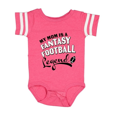 

Inktastic My Mom is a Fantasy Football Legend Gift Baby Boy or Baby Girl Bodysuit