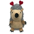thumbnail image 1 of VIBRANT LIFE Grey Squeaker Cozy Hedgehog Dog Toy, 1 of 5