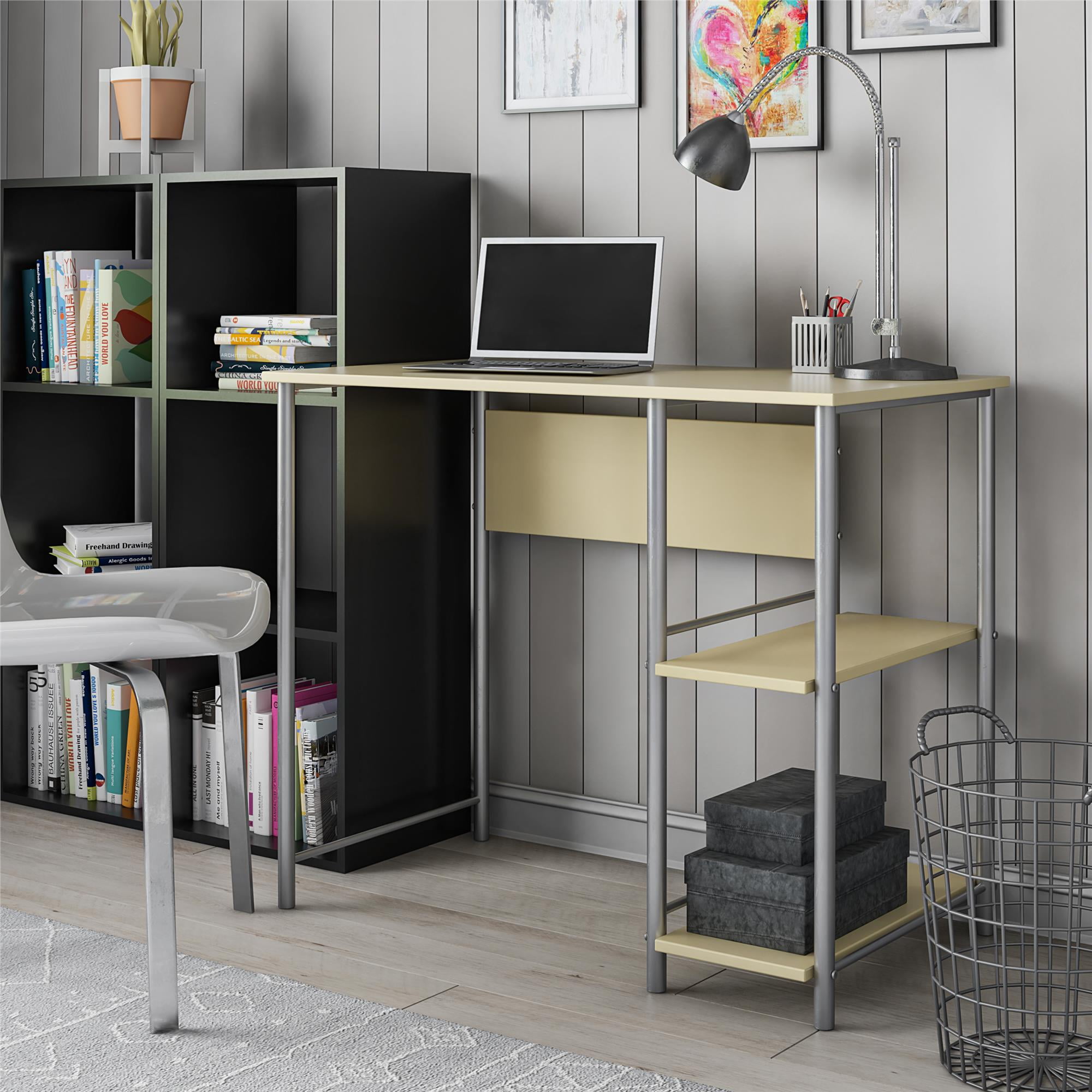 Mainstays basic metal student computer desk stores discount