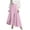 Pink, variant on High Waist Wrap Skirt with Shorts Flowy Skirts for Women Trendy Summer Ruffle High Low Maxi Skirt with Slit (Pink, XXL)