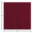 Burgundy Red Beverage Napkins for 600 Guests