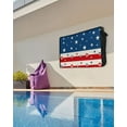 thumbnail image 5 of Outdoor Tv Cover 50 To 55 Inch, 4th of July Patriotic American Flag Waterproof And Weatherproof Tv Covers Tv Display Protectors For Outside Flat Screen Tv 75x45x4.5In, 5 of 6
