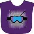thumbnail image 3 of Inktastic Ski Mask Skiing Gift Boys or Girls Baby Bib, 3 of 4