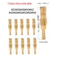 thumbnail image 3 of 22pcs Carburetor Jet Kit w/11 Main Jets and 11 Slow Jet for Nibbi Honda PWK Keihin Yamaha OKO CVK PWM Type, 3 of 7