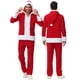 thumbnail image 4 of Conjunto de traje familiar de Papá Noel para Navidad 2024, disfraz de Papá Noel para Navidad, ropa para niños adultos, disfraces de personajes navideños familiares, 4 of 5