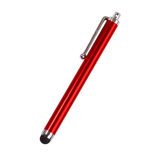 Monstrate Plumas capacitivas Pluma de pantalla táctil resistente al desgaste Lápiz óptico de alta flexibilidad Escritura Velocidad de Electrónica Rojo