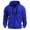 07#Blue, variant on Mens Full Zip Casual Solid Hooded Drawstring Hoodies Pullover Sweatshirts Casual Long Sleeve Shirts 2026 Fall Fashion