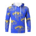 thumbnail image 1 of Sudadera con capucha con estampado digital de otoño e invierno para hombres Cobertura suelta de moda Fridja ghj987+6875, 1 of 3
