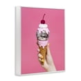 thumbnail image 4 of Stupell Industries Glam Disco Ice Cream Food & Beverage Painting White Framed Art Print Wall Art, 16 x 20, 4 of 10