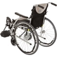 thumbnail image 2 of Silla de ruedas Karman S-ERGO115F20S-E con reposapiernas elevable, color plata perla, 20" x 17", 25 libras, 2 of 4