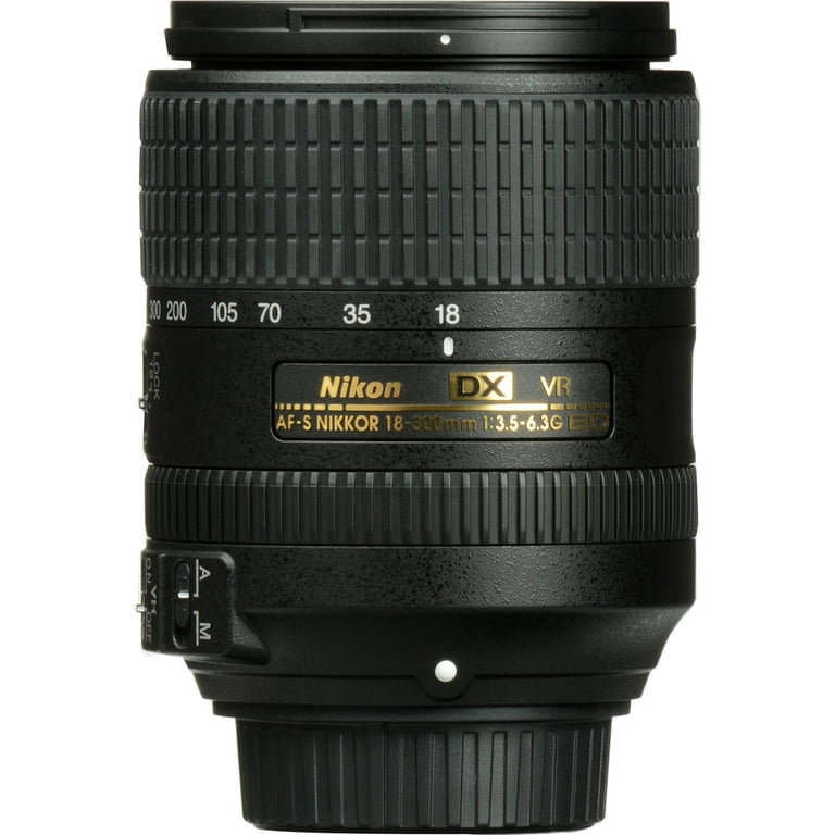 Nikon Wide-Angle Zoom Lens - AF-S DX NIKKOR 18-300mm f/3.5-6.3G ED