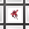 thumbnail image 4 of Gallery Pops Marvel Avengers Mech Strike - Scarlet Witch Mech Suit Wall Art, White Framed Version, 12" x 12", 4 of 5