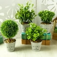 thumbnail image 6 of Lierteer Artificial flowers, tin pots, grass balls, bonsai, artificial plant decorations 7, 6 of 8