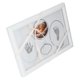 thumbnail image 5 of Kit de moldeo de arcilla con estampado de manos y pies de bebé y marco de fotos plegable, regalo de bautizo, marco conmemorativo, 5 of 8