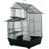 AE Cage Company House Top Bird Cage Assorted Colors, Perfect for small to medium birds 16" x 14" x 23"