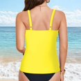 thumbnail image 5 of Swimwear Tankini Top For Beach And Pool Stylish Two Piece Swimsuit With Top And Shorts For Summer Activities Womens Swimming Suits with Skirt Sports Bra Top Bathing Suit Women Board Shorts for, 5 of 8