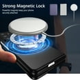 thumbnail image 3 of for Samsung Galaxy Z Fold 3 5G Folding Case, Magnetic 360 Rotating Ring Kickstand Frosted Hard PC Folding Case with Wireless Charging Compatibility for Samsung Galaxy Z Fold 3 5G, Black, 3 of 11