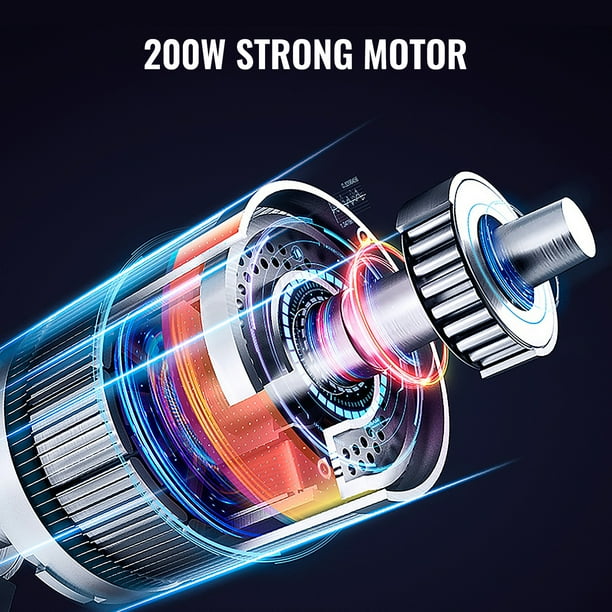 Embutidor de salchichas electrico VEVOR 10L Máquina de salchichas de velocidad variable Acero inoxidable