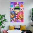 thumbnail image 6 of Team Umizoomi Wall Hanging Painting Wall Art Canvas Paintings Posters Home Decorations 08x12inch(20x30cm), 6 of 8