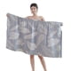 thumbnail image 1 of Albornoz de spa para mujer con cierre ajustable hasta la rodilla, 1 of 5