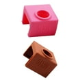 thumbnail image 1 of 2 Piezas de Goma CUBIERTA de BLOQUE de CALENTADOR Cubierta de Calcetines para Accesorios de Impresora 3D CUTICAT Funda de silicona, 1 of 6