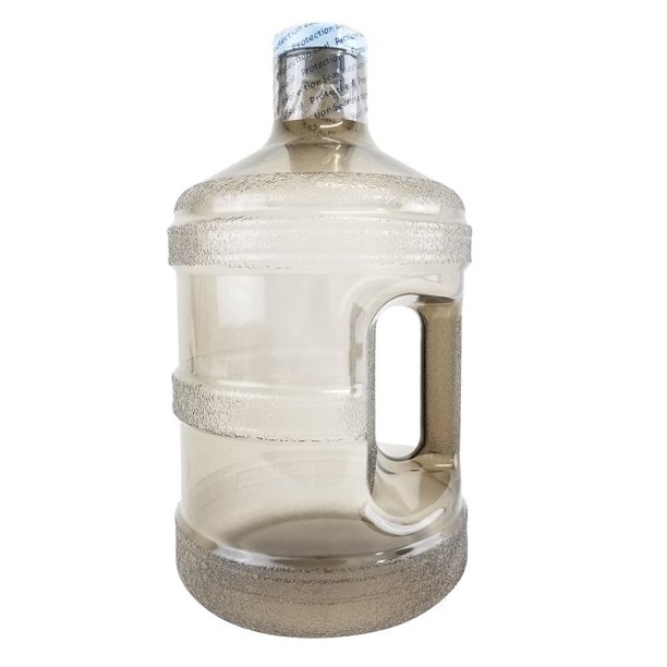 1 Gallon BPA FREE Reusable Plastic Drinking Water Big Mouth Bottle Jug ...