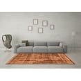 thumbnail image 3 of Ahgly Company Indoor Rectangle Oriental Orange Industrial Area Rugs, 2' x 5', 3 of 4