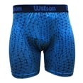 thumbnail image 1 of Bóxer Wilson para Hombre, Estampado Azul Talla M, 1 of 3