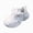 L101-White, variant on CAUYDY Boys Kids Black Mesh Athletic Running Shoes Lightweight Non Slip Lace Up Dad Sneakers for School Playground and Casual Wear(L101-Red,8)