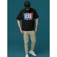 thumbnail image 2 of Frosty Refresh Retro Design Graphic Men's T-shirt, 2 of 4