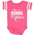thumbnail image 3 of Inktastic Breast Cancer Awareness My Nonna is a Fighter Boys or Girls Baby Bodysuit, 3 of 5