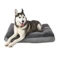 thumbnail image 2 of Vibrant Life Medium Tweed and Sherpa Orthopedic Pet Bed, Gray, 35" x 26", 2 of 7
