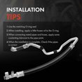 thumbnail image 6 of A-Premium A/C Suction Line Hose Assembly Compatible with Volkswagen Beetle 1998-2005 1.9L, Compressor to Evap, 6 of 8