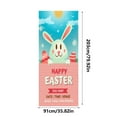 2024 Fall Easter Cartoon Resurrection Egg Door Curtain Bedroom Room …