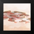thumbnail image 2 of Vess, June Erica 20x20 Black Modern Framed Museum Art Print Titled - Rose Coast I, 2 of 5