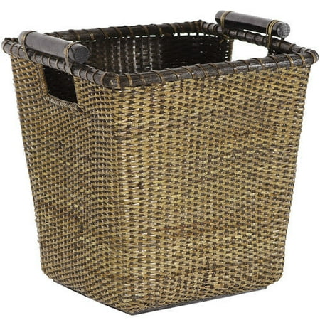Oriental Furniture Rattan Storage Basket