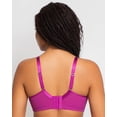 thumbnail image 5 of Sheer Mesh Full Coverage Unlined Underwire Bra - Cosmo Pink, 5 of 6
